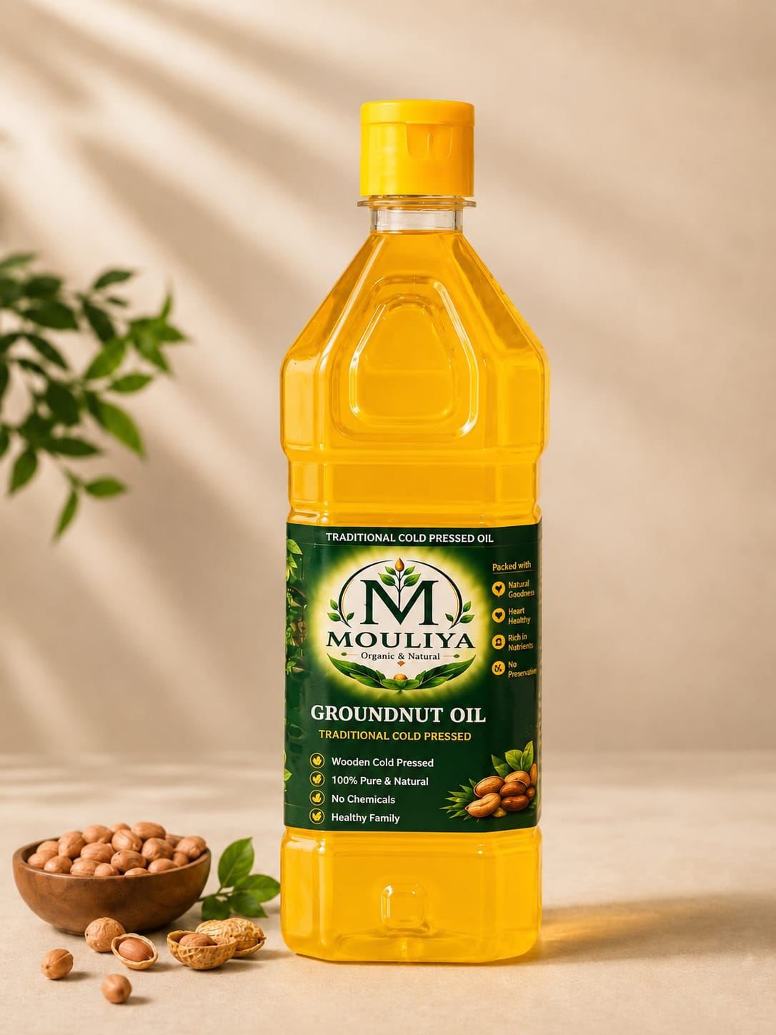 Groundnut Oil Cold Pressed