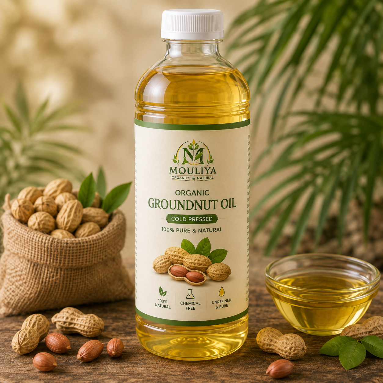 Groundnut Oil Cold Pressed