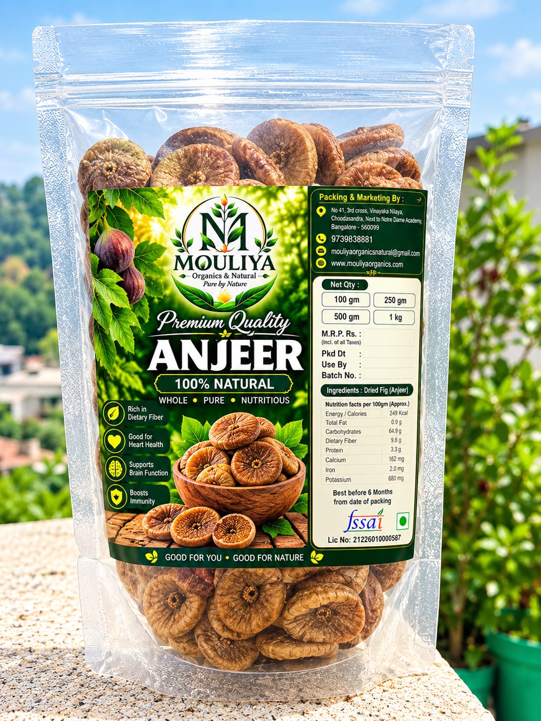 Kashmir Anjeer / Dry Fig