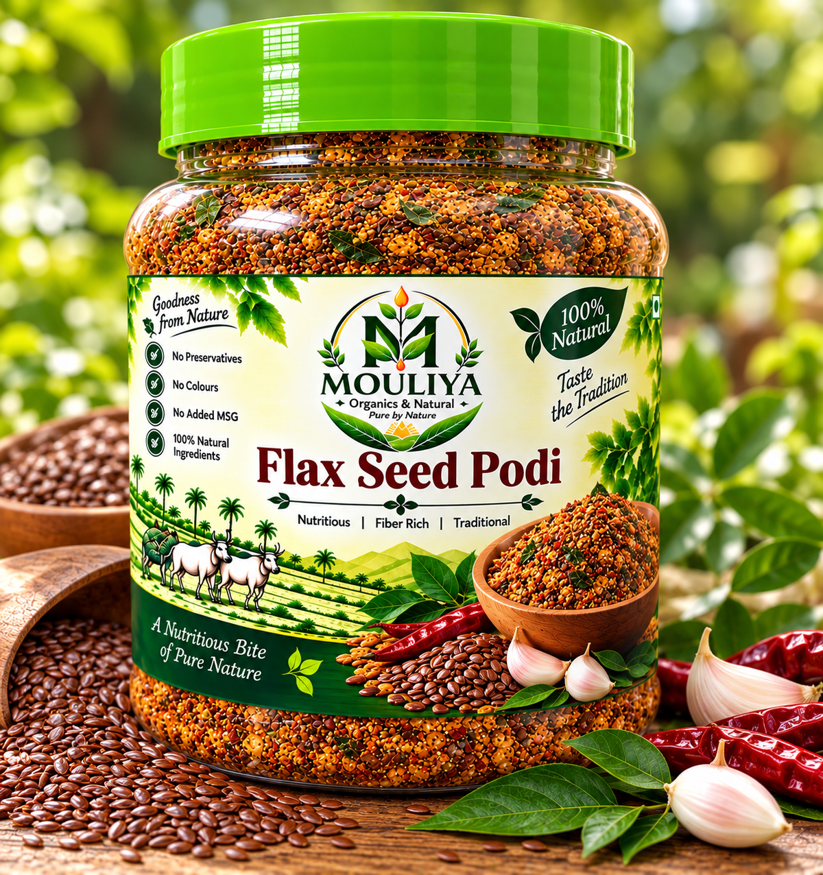 Flax Seed Podi