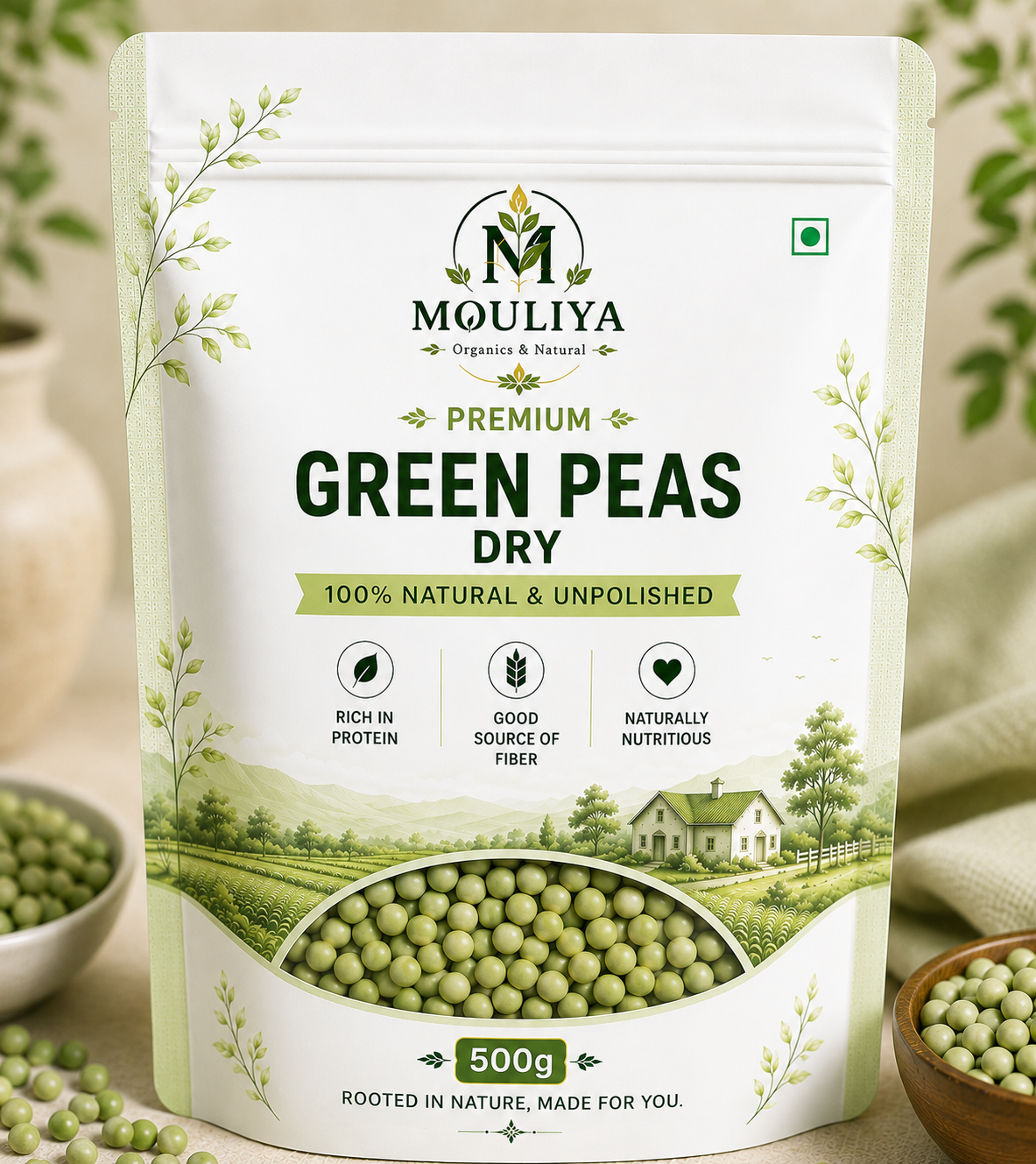 Green Peas Dry