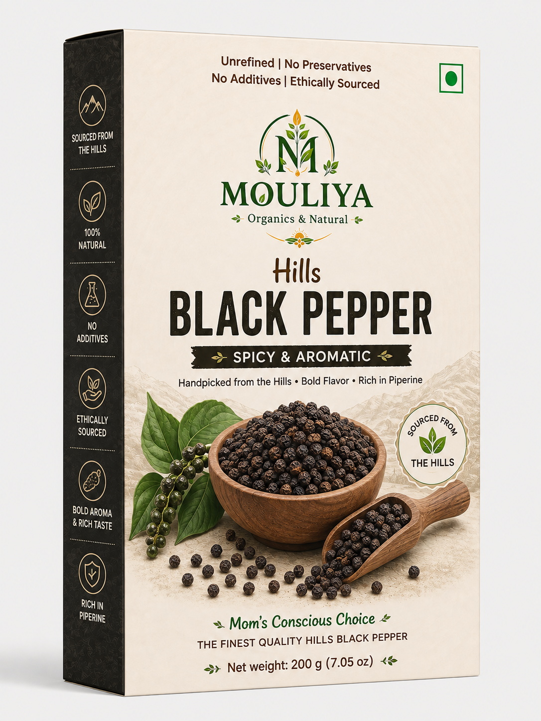 Hills Black Spicy Pepper
