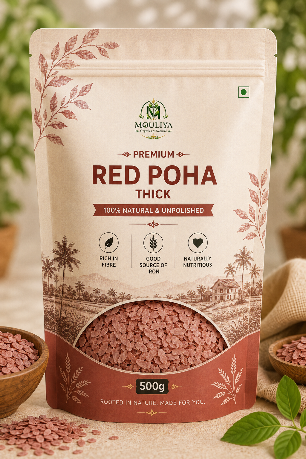 Red Poha Thick