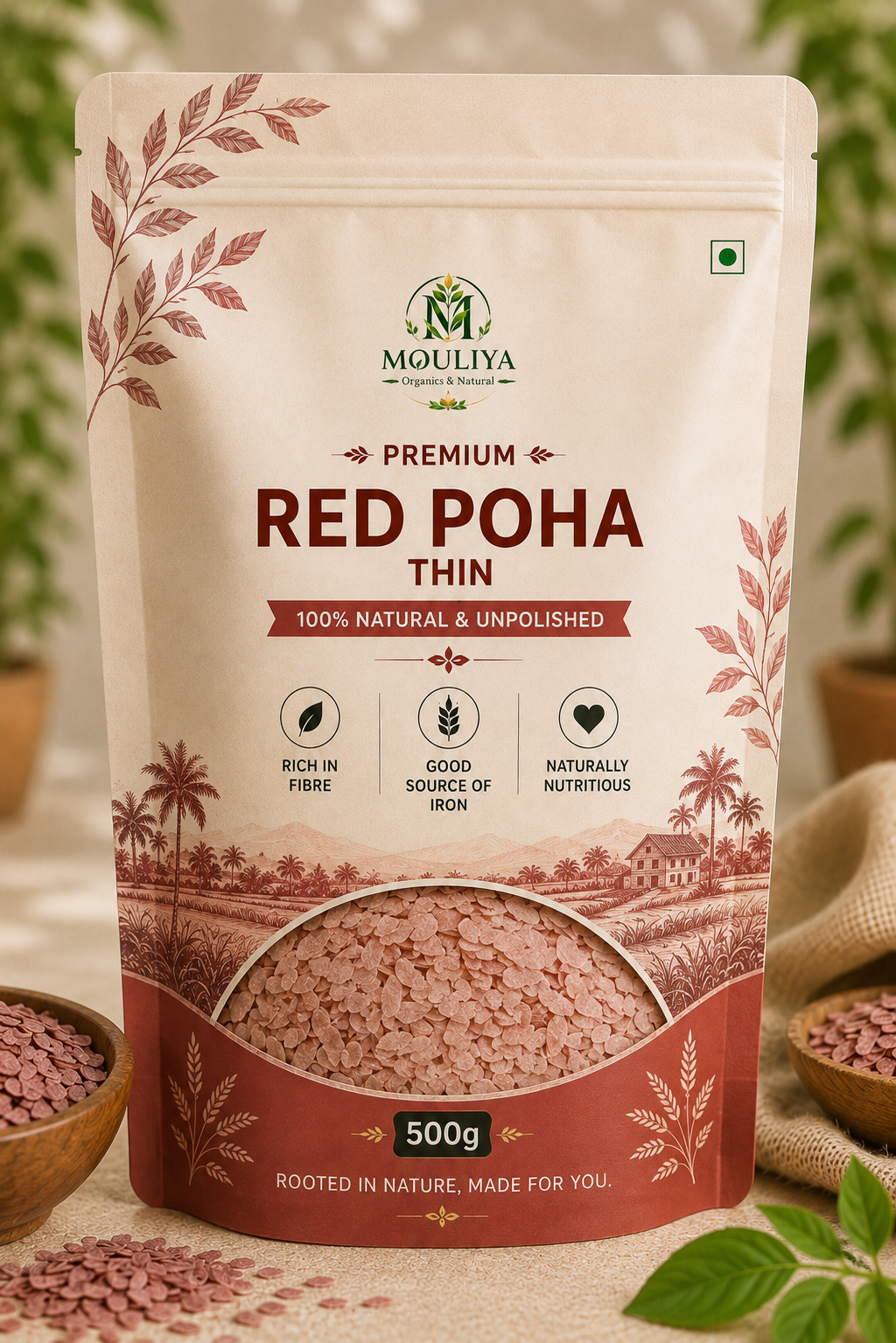 Red Poha Thin